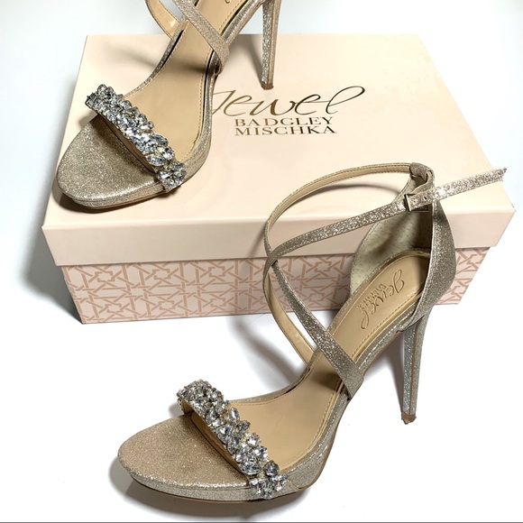 jewel badgley mischka dany evening sandals